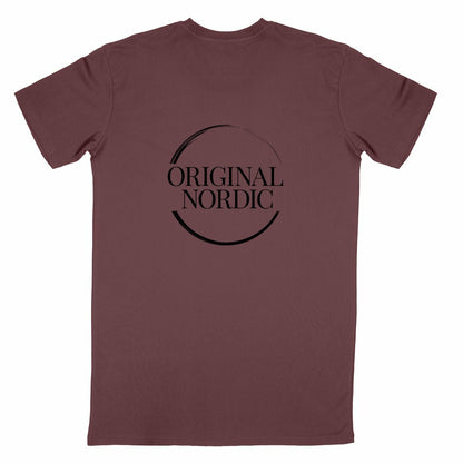 Unisex Classic T-shirt, logo - back_wine