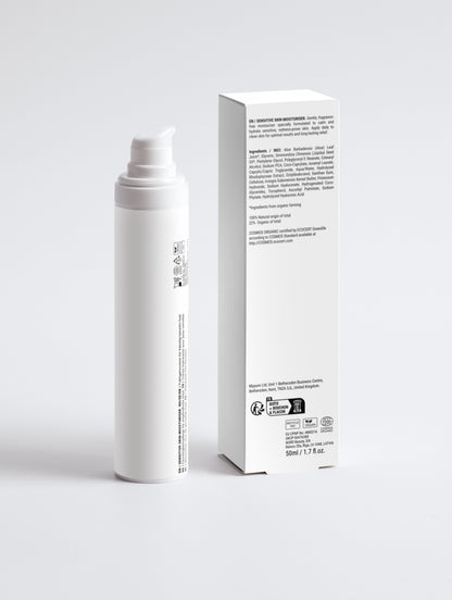 Sensitive Skin Moisturiser, Fragrance Free, 50 ml – gentle face cream for sensitive skin