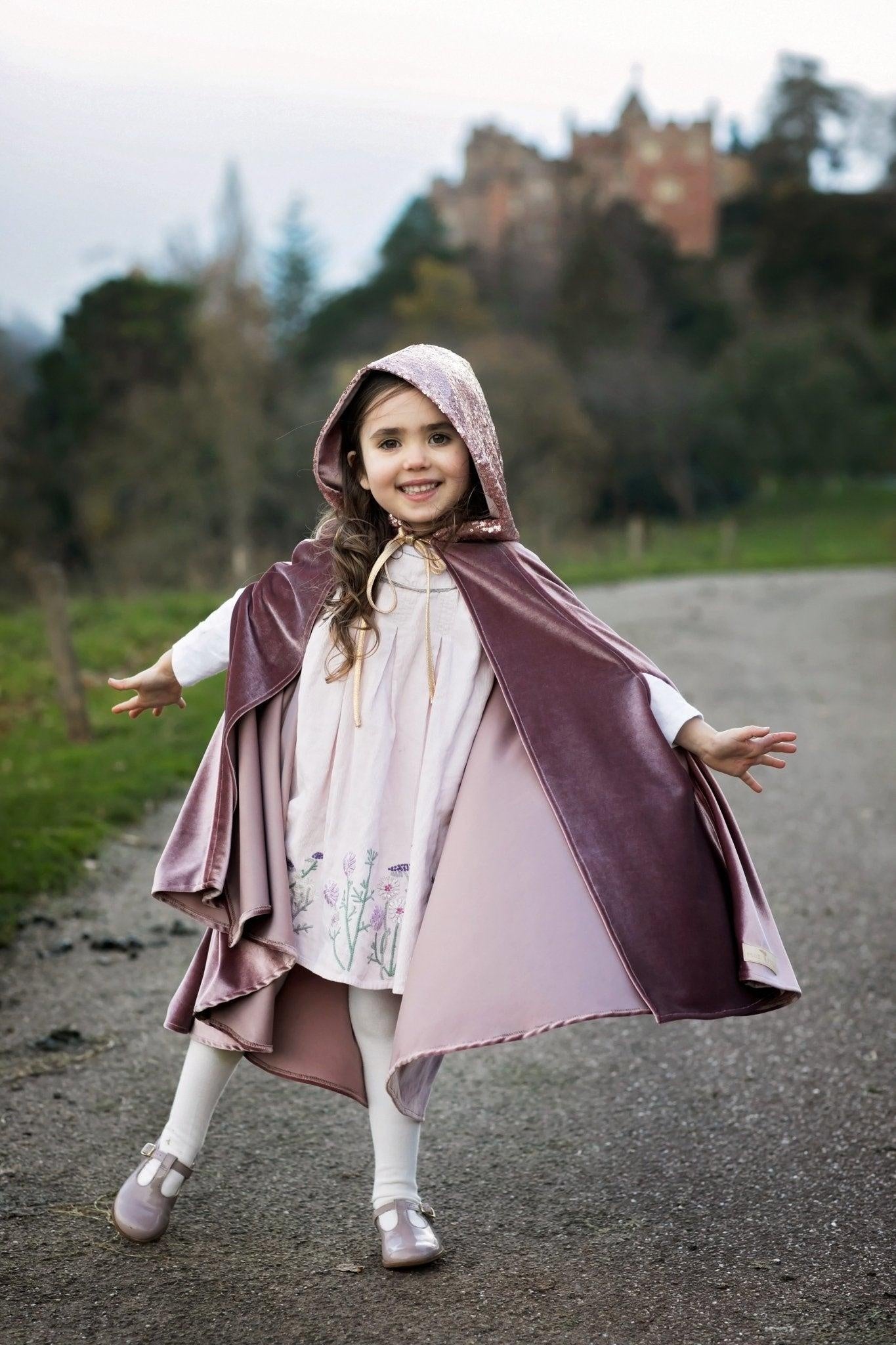 “Cosmic Pearl Riding Hood” Magic Cape - Moi Mili