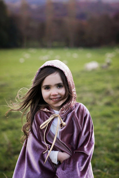 “Cosmic Pearl Riding Hood” Magic Cape - Moi Mili