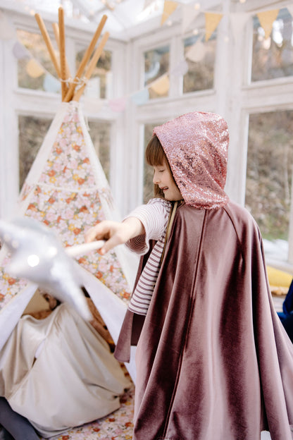 Kosmisk Perle Rødhætte Magisk Kappe