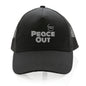 Trucker Cap 100% Recycled, Peace Out - front_0