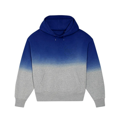 Unisex Hoodie Dip Dye oversized, Chill. Care. Change. - front_1