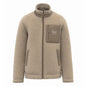 Unisex sherpa jacket - front_1