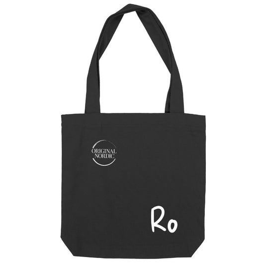 Heavy totebag, Ro - front_black