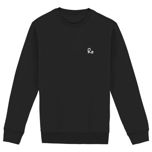 Heavyweight Unisex sweat-shirt, Ro - front_black