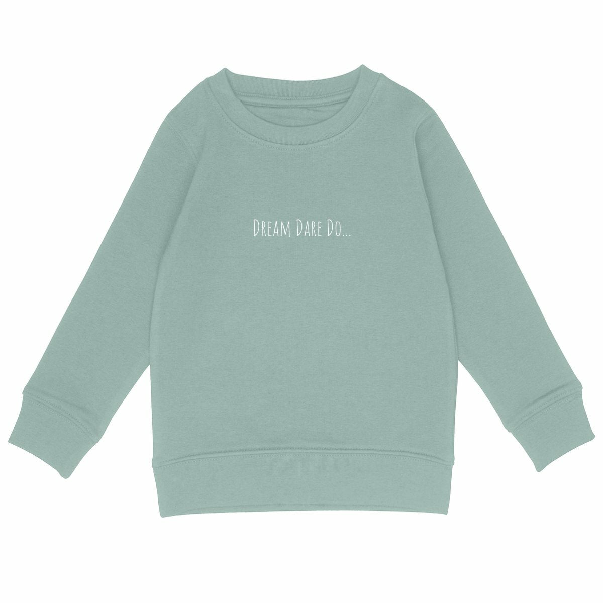 Kids lightweight sweatshirt, Ho Ho Ho... - front_green