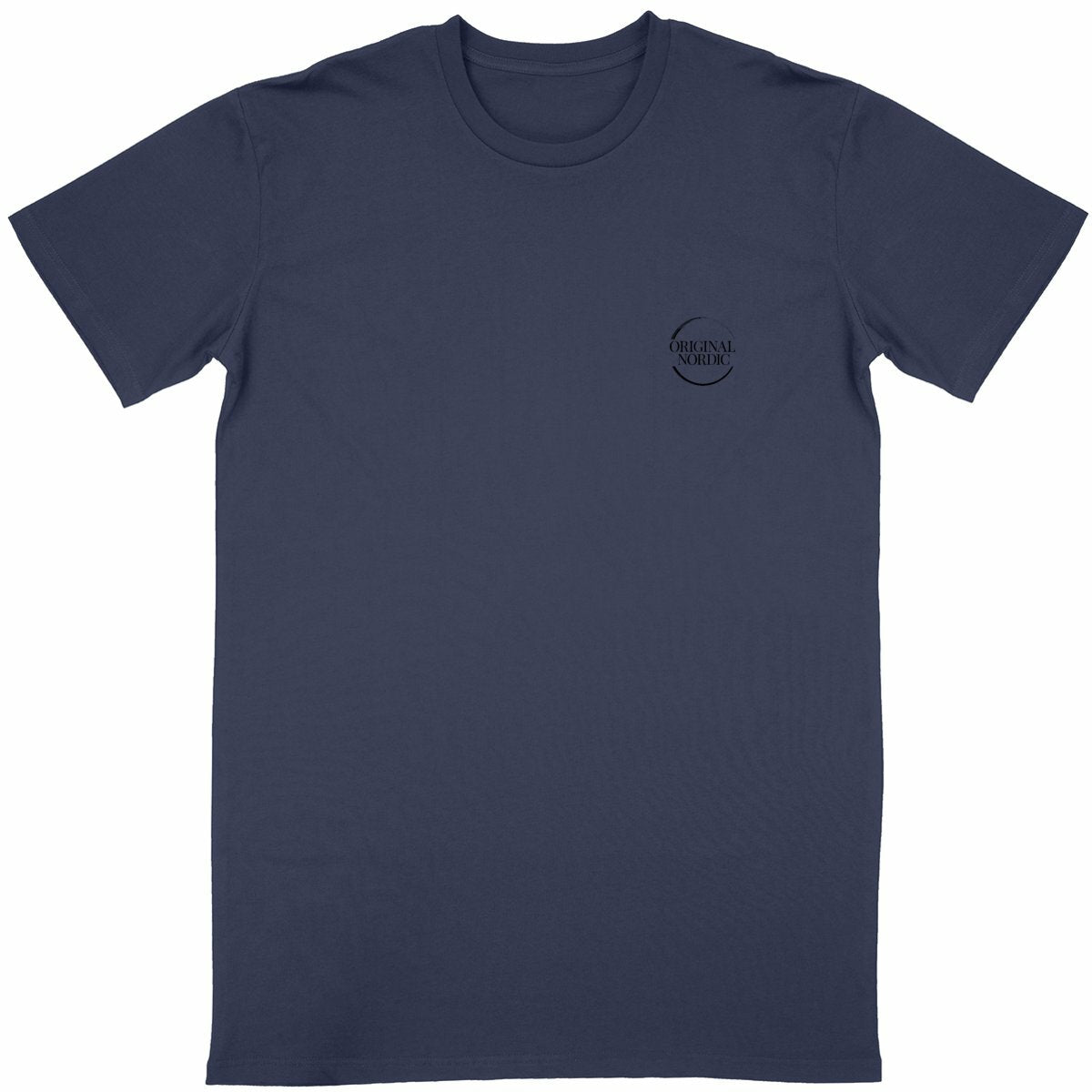 Unisex Classic T-shirt, logo - front_navy