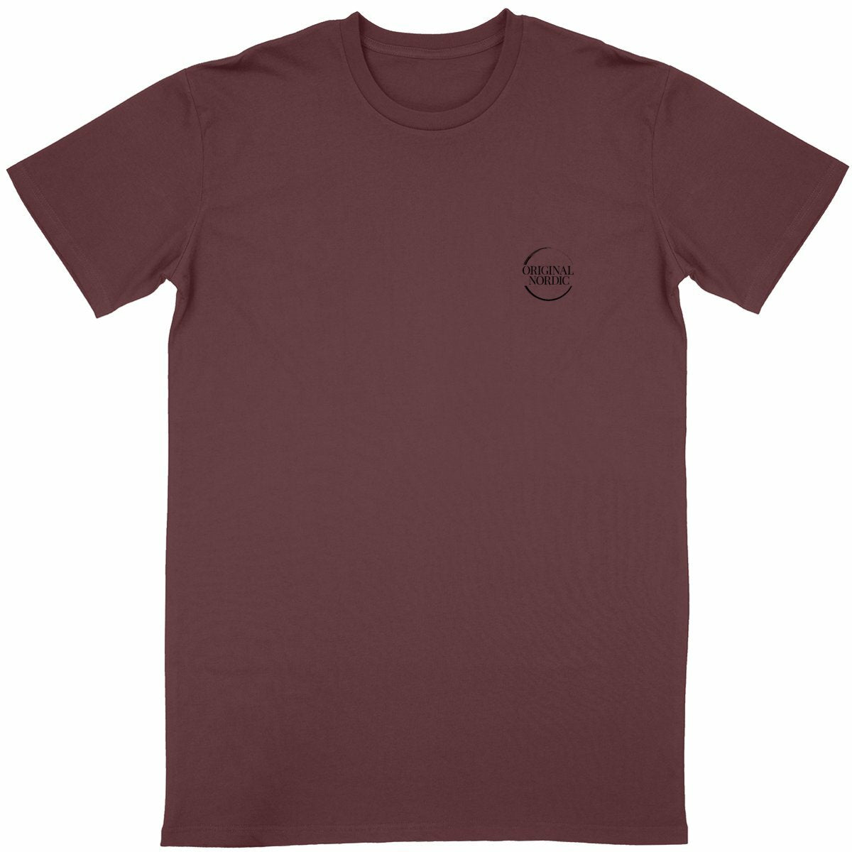 Unisex Classic T-shirt, logo - front_wine