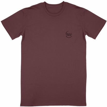 Unisex Classic T-shirt, logo - front_wine