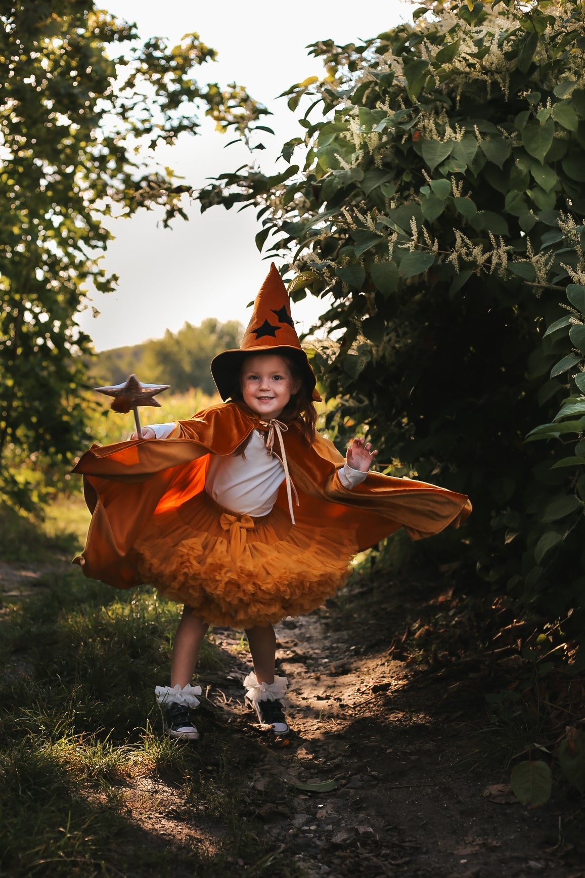 Lille Guld Rødhætte Magisk Kappe