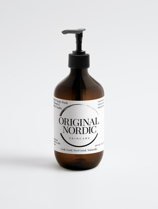 Hand & Body Wash, Patchouli & Amber Vanilla