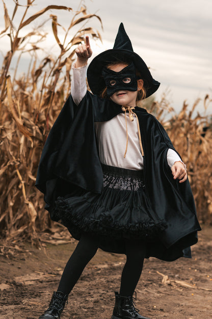 Lille Sorte Rødhætte Magisk Kappe