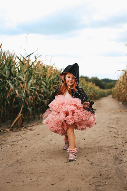 Magisk Tosidet Børnekappe Regnbue Stjerner