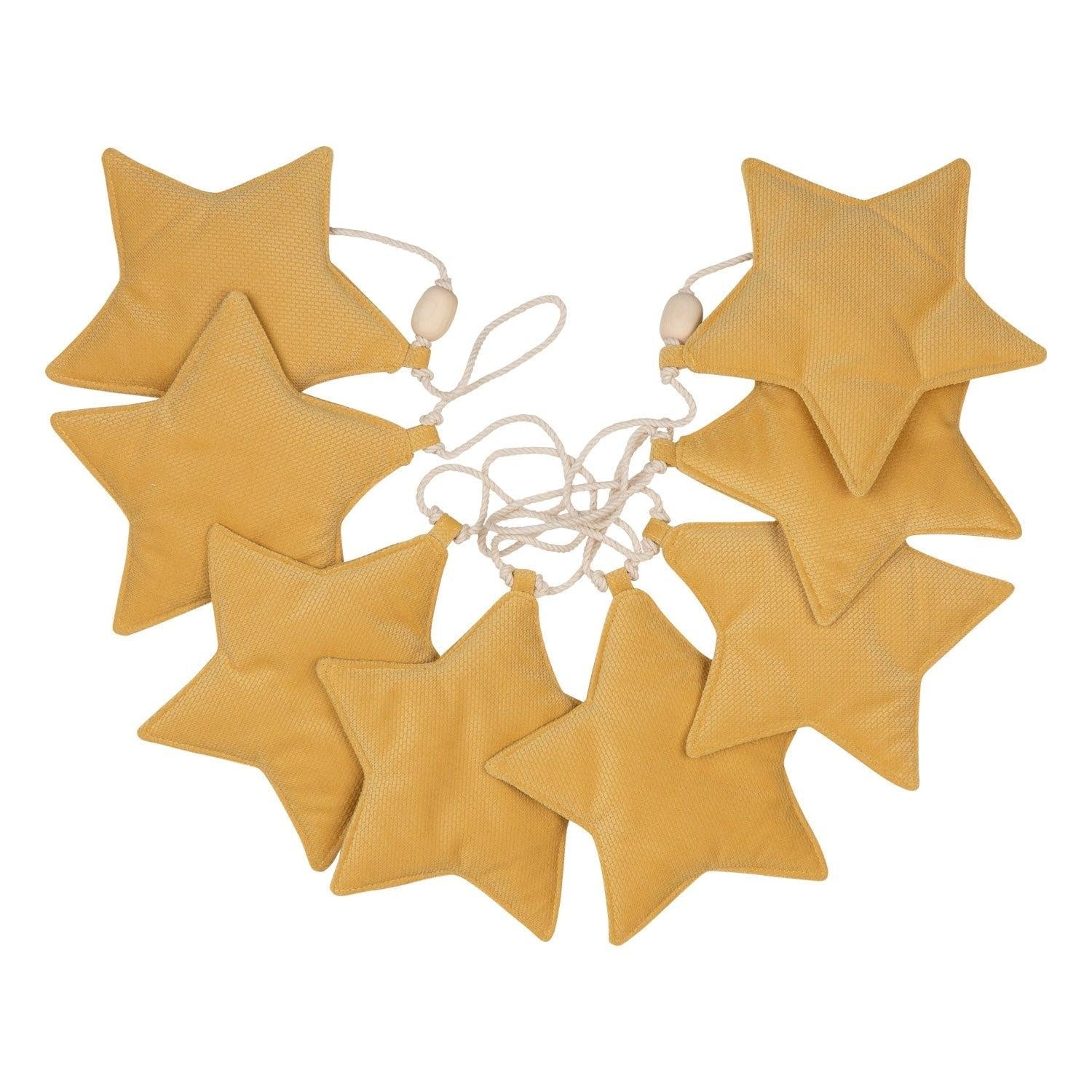 “Honey Dust” Velvet Garland with Stars - Moi Mili