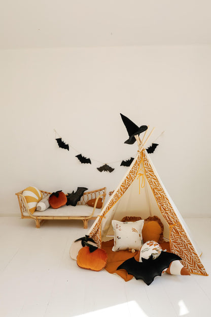 Dekorativ Halloween Guirlande 5 Flagermus