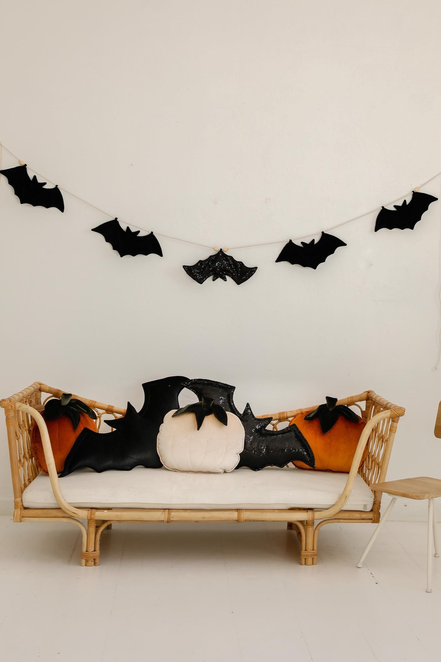 Dekorativ Halloween Guirlande 5 Flagermus