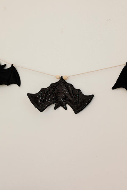 Dekorativ Halloween Guirlande 5 Flagermus