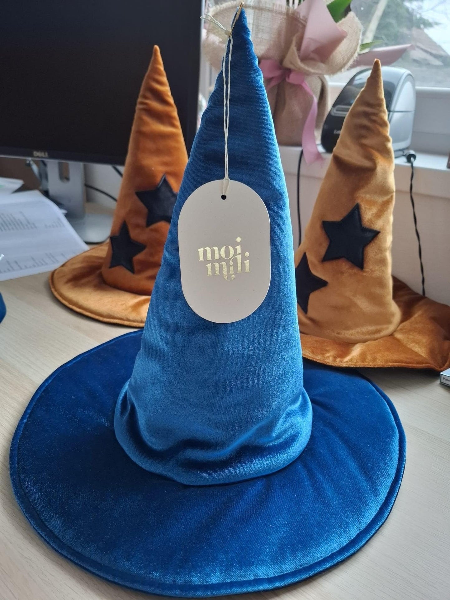 Troldmands Hat Blå Magi