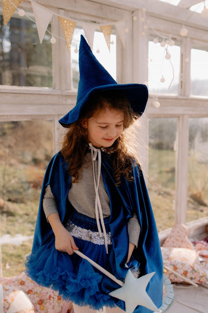 Troldmands Hat Blå Magi