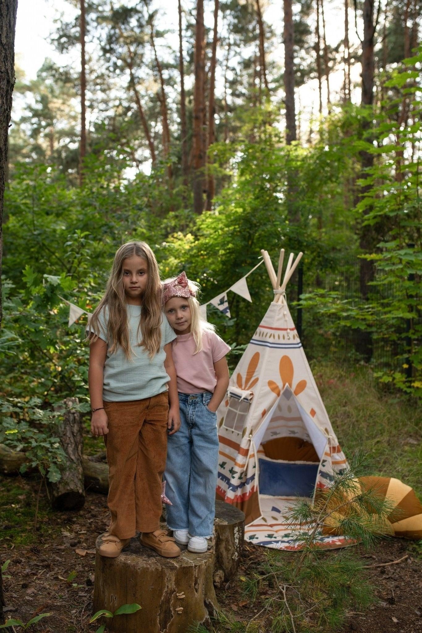 “Indian vibe” Round Cotton Mat - Moi Mili