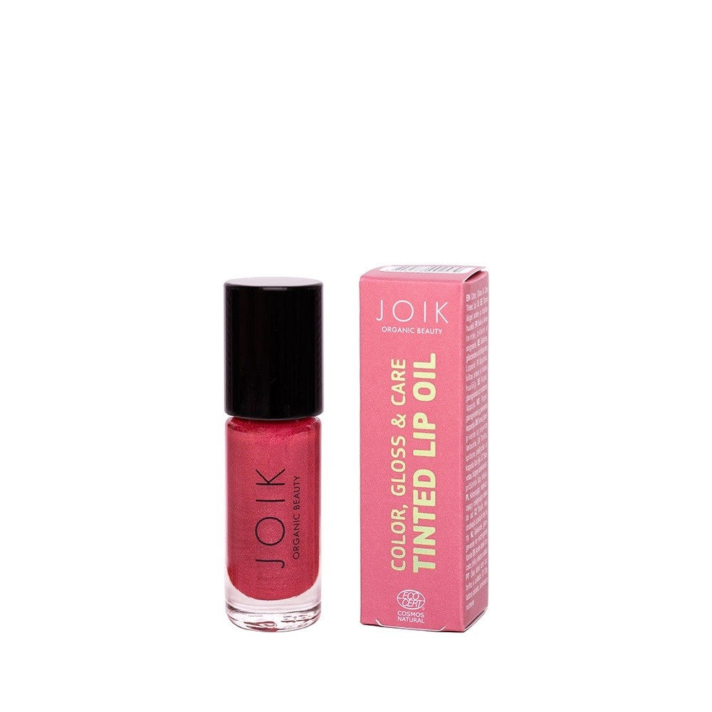 Organic Beauty Colour, Gloss & Care Lip Oil - 02 Raspberry Sorbet