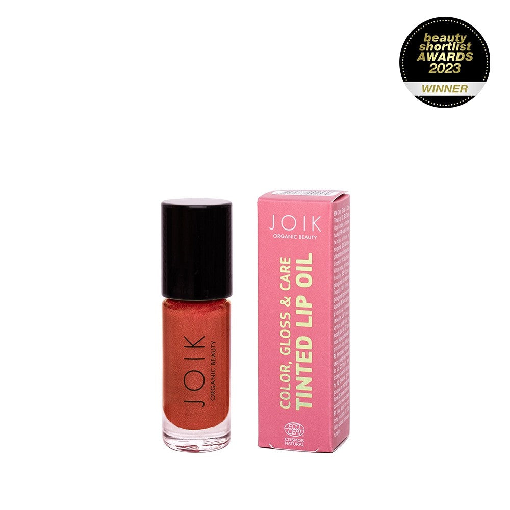 Organic Beauty Colour, Gloss & Care Lip Oil - 03 Rusty Shimmer