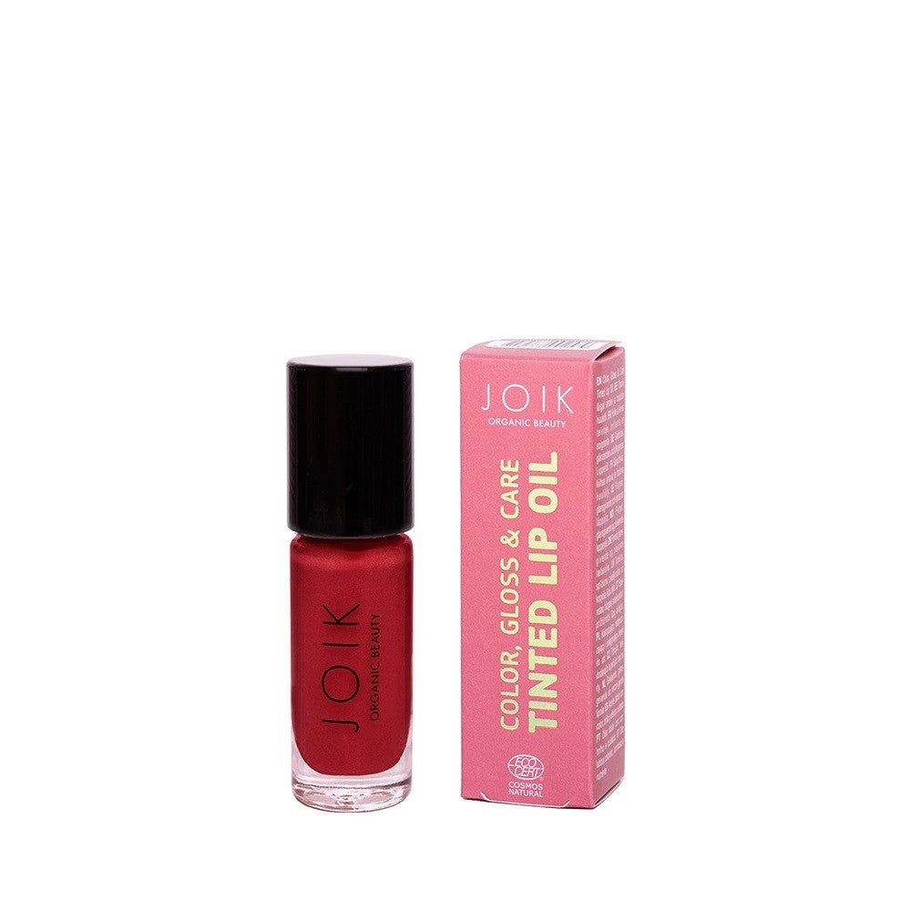 Organic Beauty Colour, Gloss & Care Lip Oil - 04 Ruby Red
