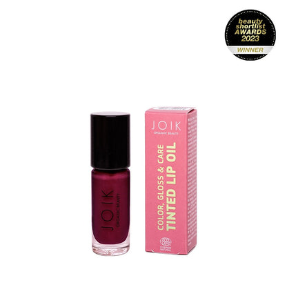 Organic Beauty Colour, Gloss & Care Lip Oil - 05 Berry Beautiful