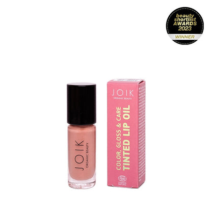 Organic Beauty Colour, Gloss & Care Lip Oil - 06 Nearly Nude