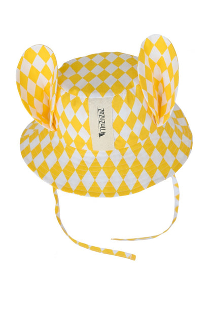 Kids Hat with Ears - Pierrot