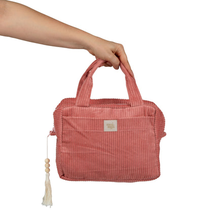 Large Make-Up Bag - Coral