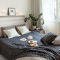 Linen Bedcover, 270x270 cm