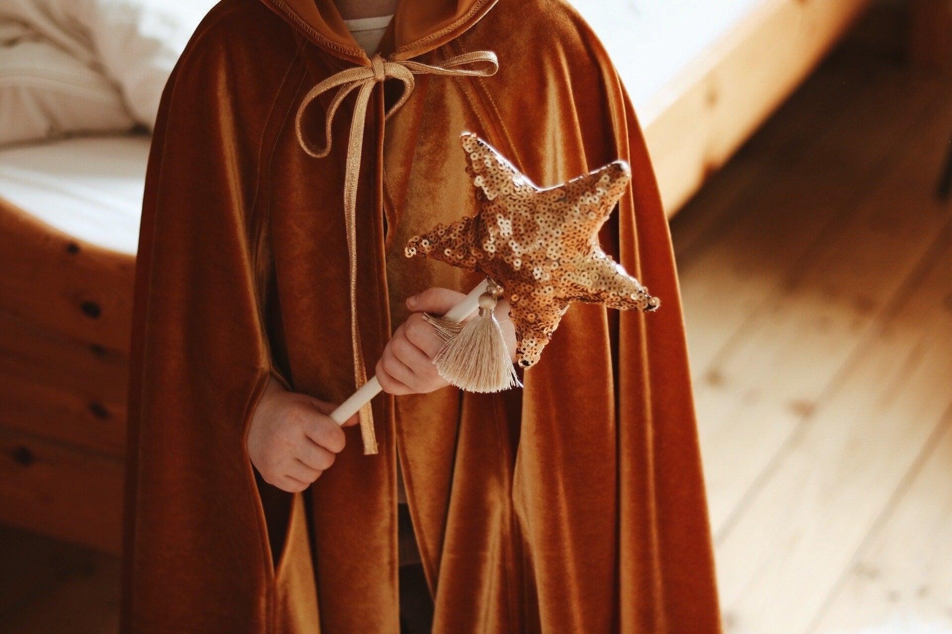 “Little Gold Riding Hood” Magic Cape - Moi Mili
