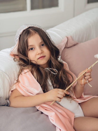 “Little Silver Riding Hood” Magic Cape