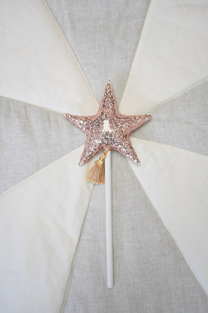 Eventyrkrone og Tryllestav Magisk Sæt Rose Gold