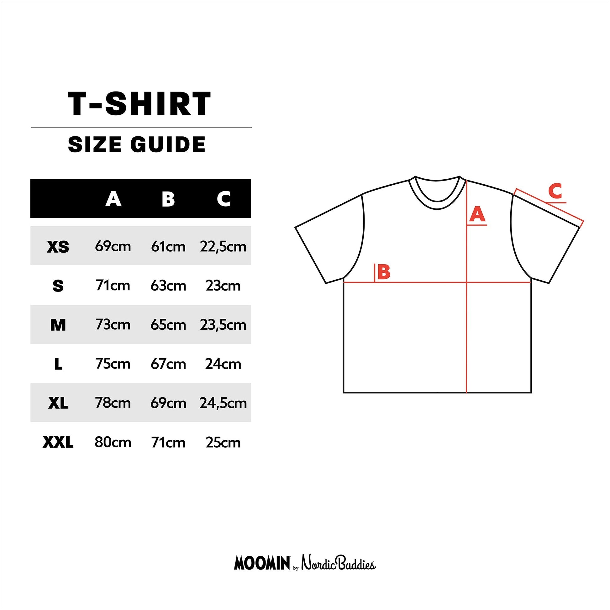 Moomin Jungle Heavy Unisex T-shirt - White