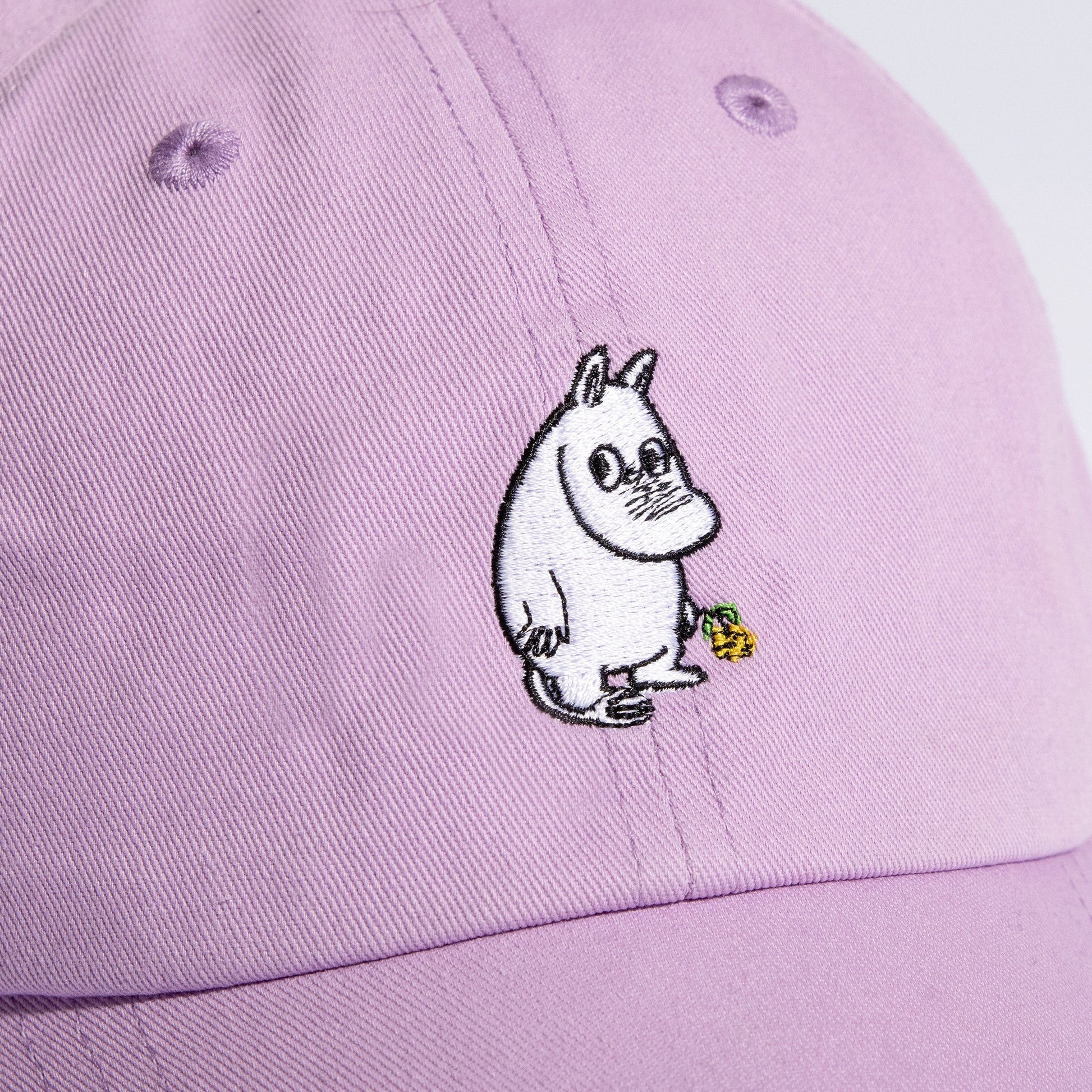 Moomintroll Flower Dad Cap Adult - Lavender