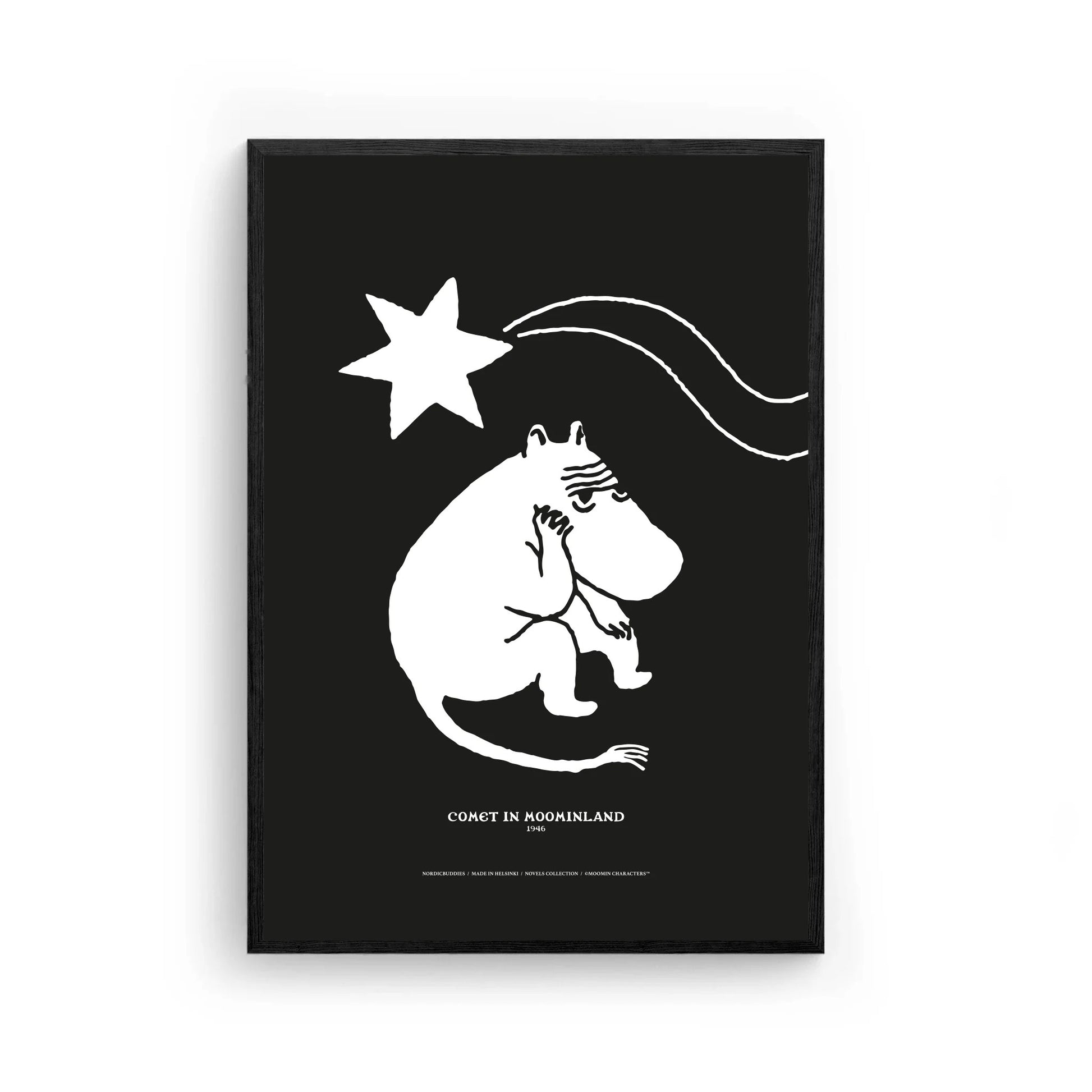 Moomintroll Novels Poster, 50x70 cm