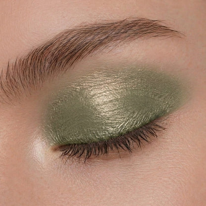 Organic Beauty Long Lasting Liquid Eye Shadow - 03 Golden Green