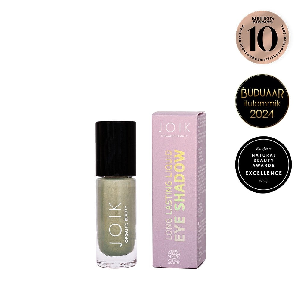 Organic Beauty Long Lasting Liquid Eye Shadow - 03 Golden Green