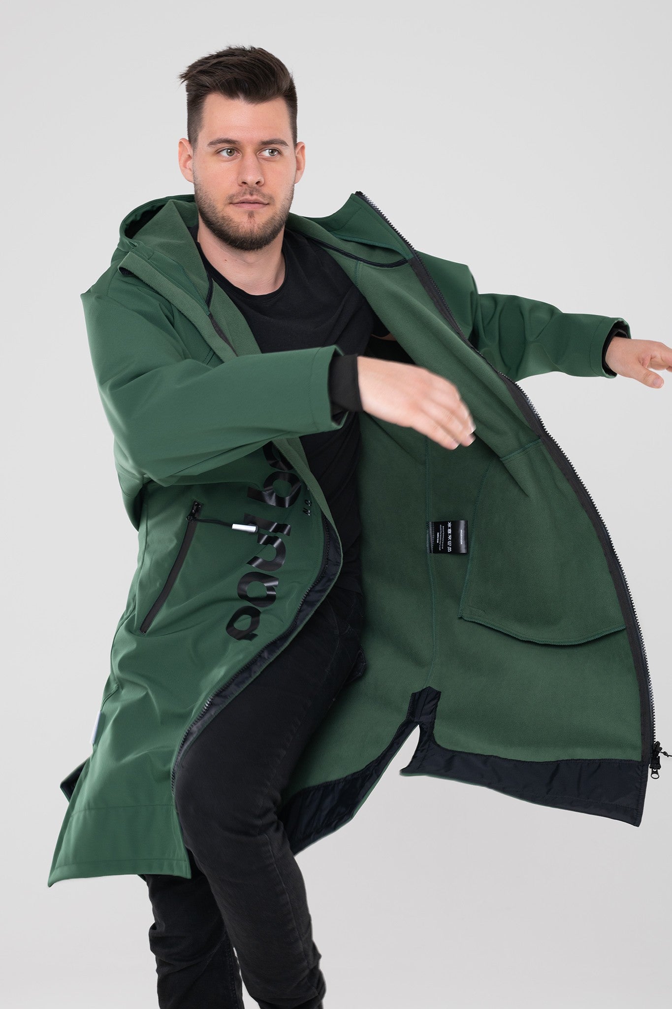 Paul Light Outdoor Robe - Green