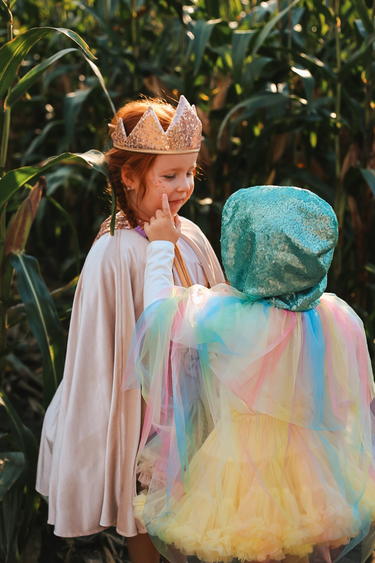 Regnbue Fe Magisk Kappe