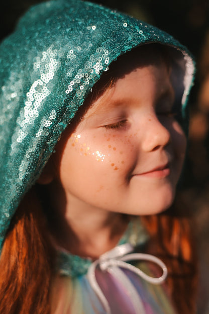 Regnbue Fe Magisk Kappe