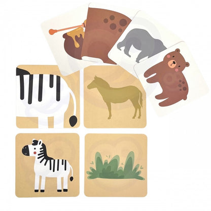 Shaky Tower Skill Game With Animals