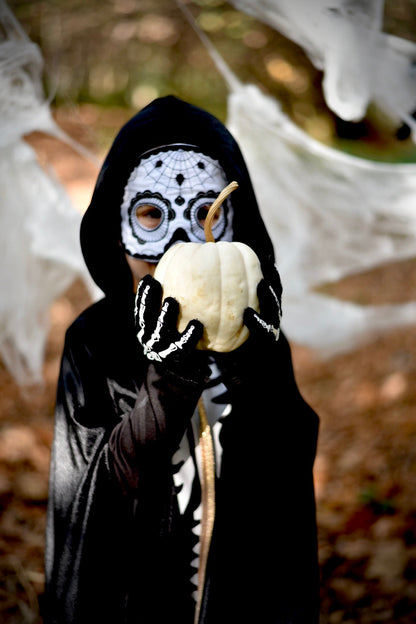 Skull Mask Black Halloween