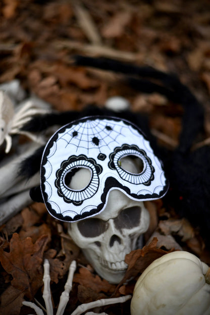 Skull Mask Black Halloween