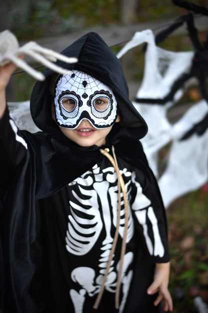 Skull Mask Black Halloween