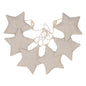 “Star Dust” Linen Garland with Stars