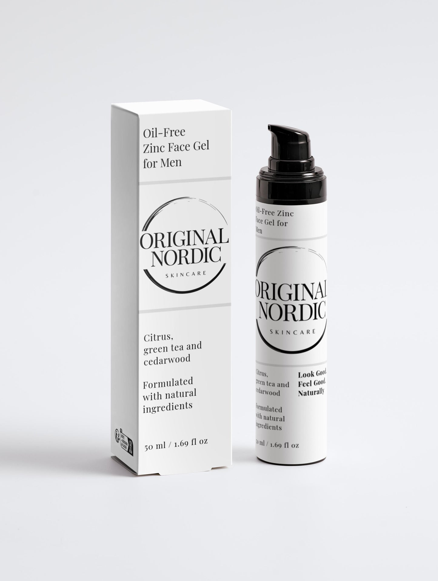 Oil-Free Zinc Face Gel for Men
